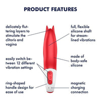 > Sex Toys For Ladies > Clitoral Vibrators And Stimulators - Satisfyer Power Flower Clitoral Vibrator