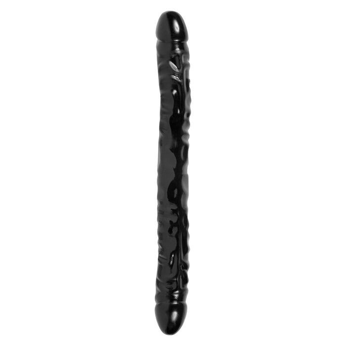 Jr Veined Double Header 12 Inch Bender Dong Black-0