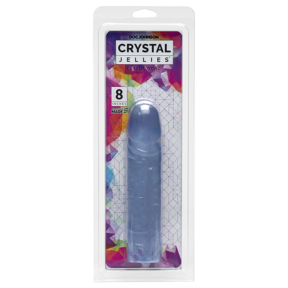 Crystal Jellies 8 Inch Dong Clear-1