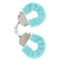 ToyJoy Furry Fun Wrist Cuffs Aqua-0