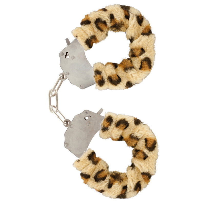 ToyJoy Furry Fun Wrist Cuffs Leopard-0