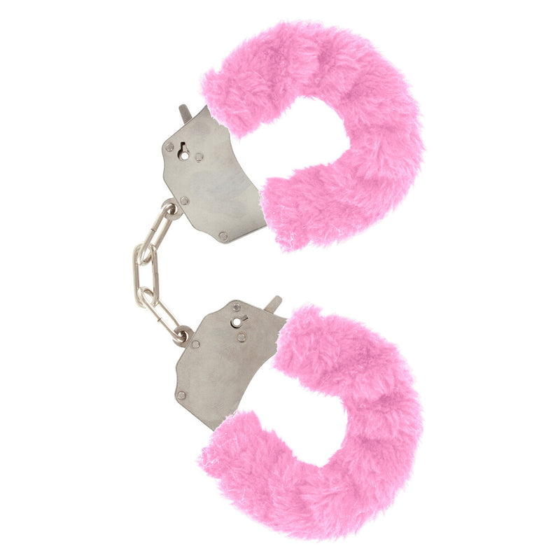 ToyJoy Furry Fun Wrist Cuffs Pink-0