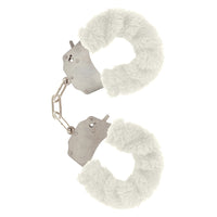 ToyJoy Furry Fun Wrist Cuffs White-0