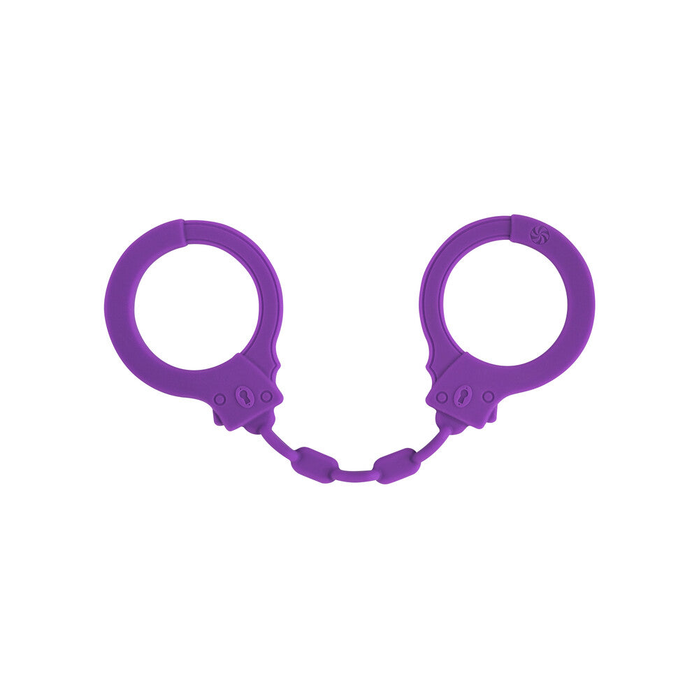 Lola Party Hard Suppression Silicone Handcuffs Purple-0