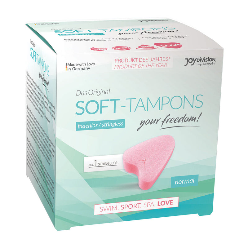 Stringless Original Soft Tampons Normal 3 Pieces-0