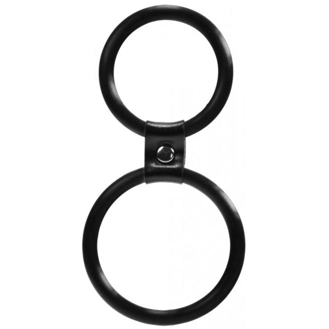 Dual Rings  Shaft And Balls Ring-0