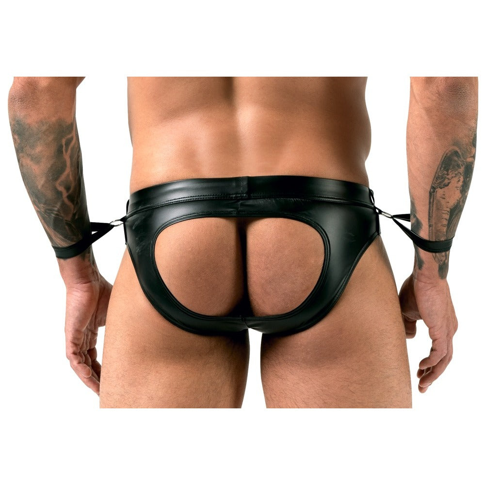 Svenjoyment Jock Brief With Handcuffs-1