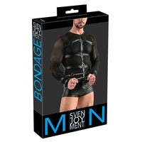 Svenjoyment Long Sleeved Top With Harness And Restraints-3