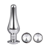 Gleaming Butt Plug Set Silver-1