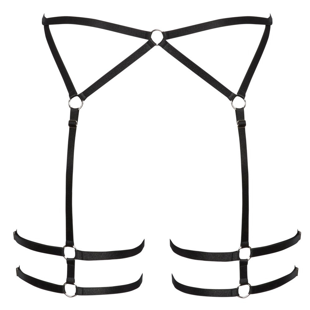 Cottelli Strappy Suspender Belt-3