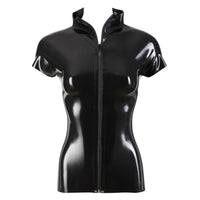 LateX Zip Shirt-2