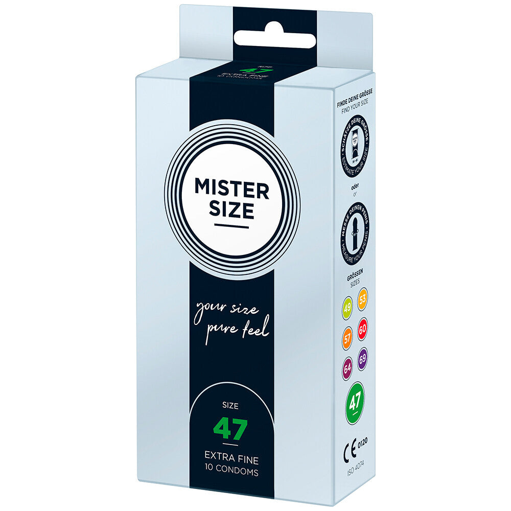 Mister Size 47mm Your Size Pure Feel Condoms 10 Pack-0