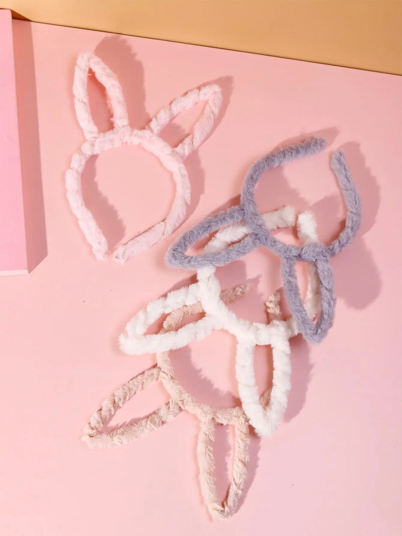 4pack Rabbit Ears Costume Hairhoop