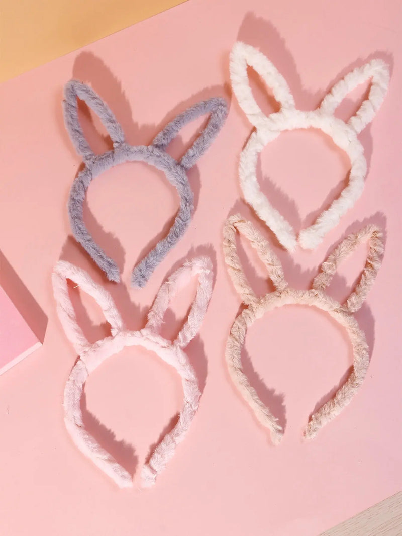 4pack Rabbit Ears Costume Hairhoop