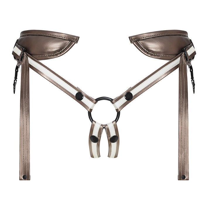 Strap On Me Leatherette Desirous Harness One Size-0