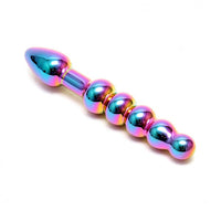 Sensual Multi Coloured Glass Laila Anal Probe-1