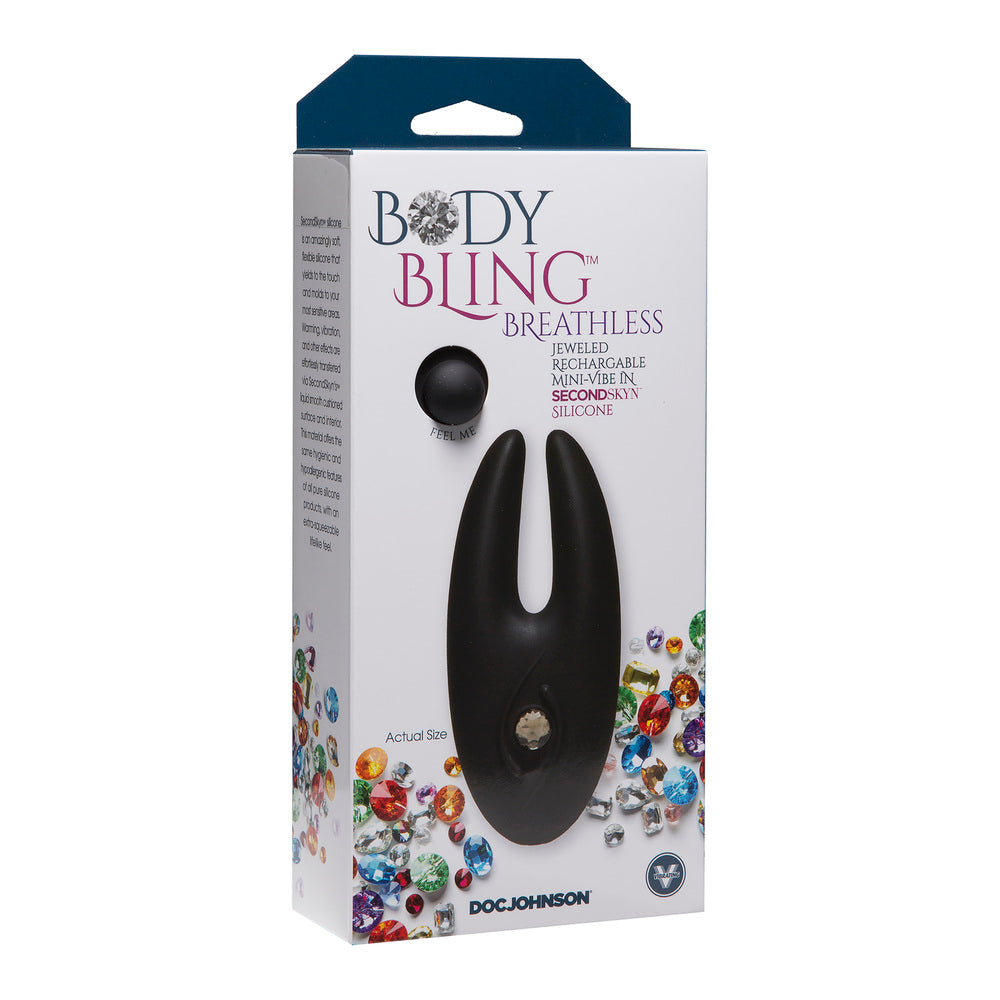 Body Bling Breathless Rechargeable Clitoral Vibrator-1