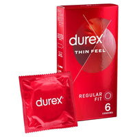 Durex Thin Feel Regular Fit Condoms 6 Pack-0