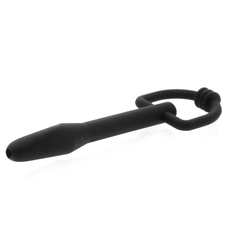 Master Series The Hallows Silicone CumThru DRing Penis Plug-0