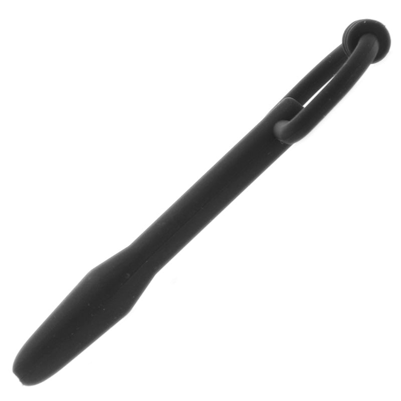 Master Series The Hallows Silicone CumThru DRing Penis Plug-1