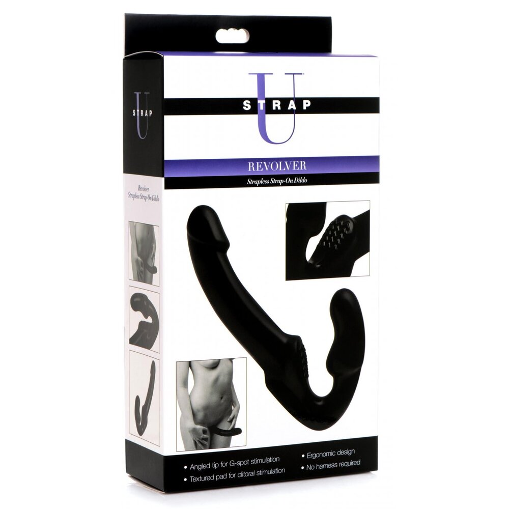 > Realistic Dildos And Vibes > Strapless Strap Ons - XR Revolver Strapless Strap On G Spot Dildo