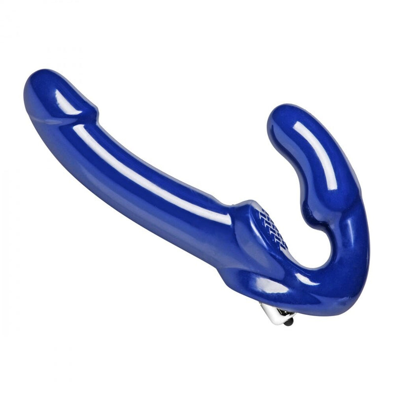 XR Revolver II Vibrating Strapless Strap On Dildo-0