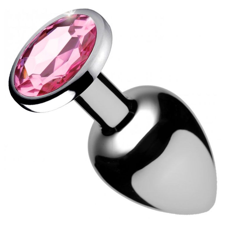 XR Booty Sparks Pink Gem Medium Anal Plug-0