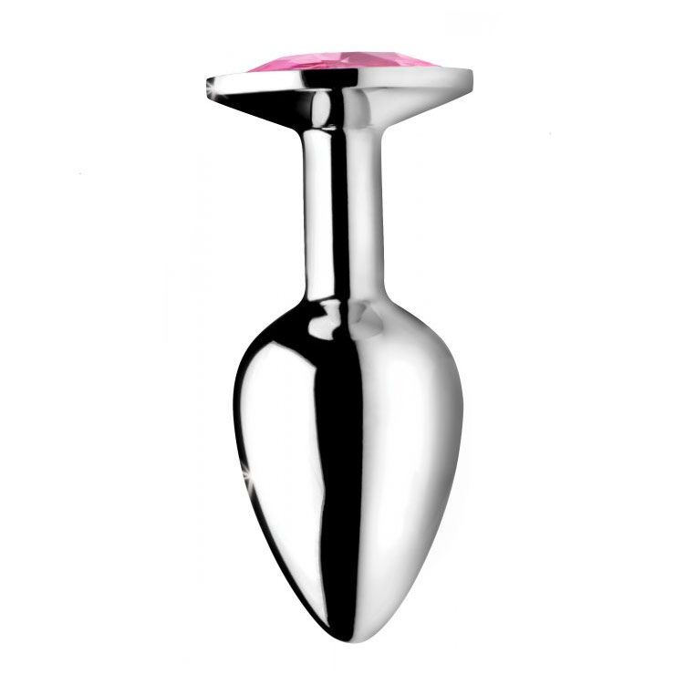 XR Booty Sparks Pink Gem Medium Anal Plug-1