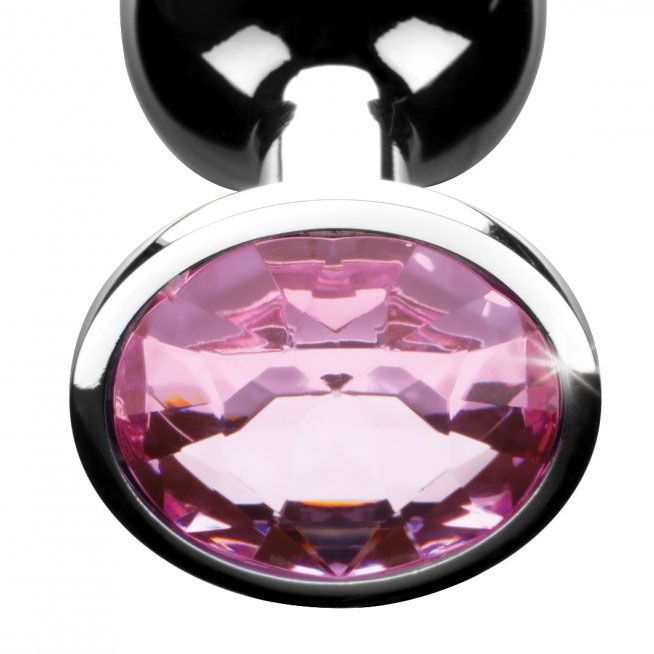 XR Booty Sparks Pink Gem Medium Anal Plug-2