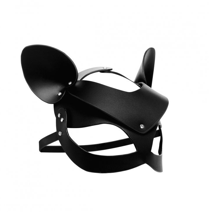 Master Series Bad Kitten Leather Cat Mask-1