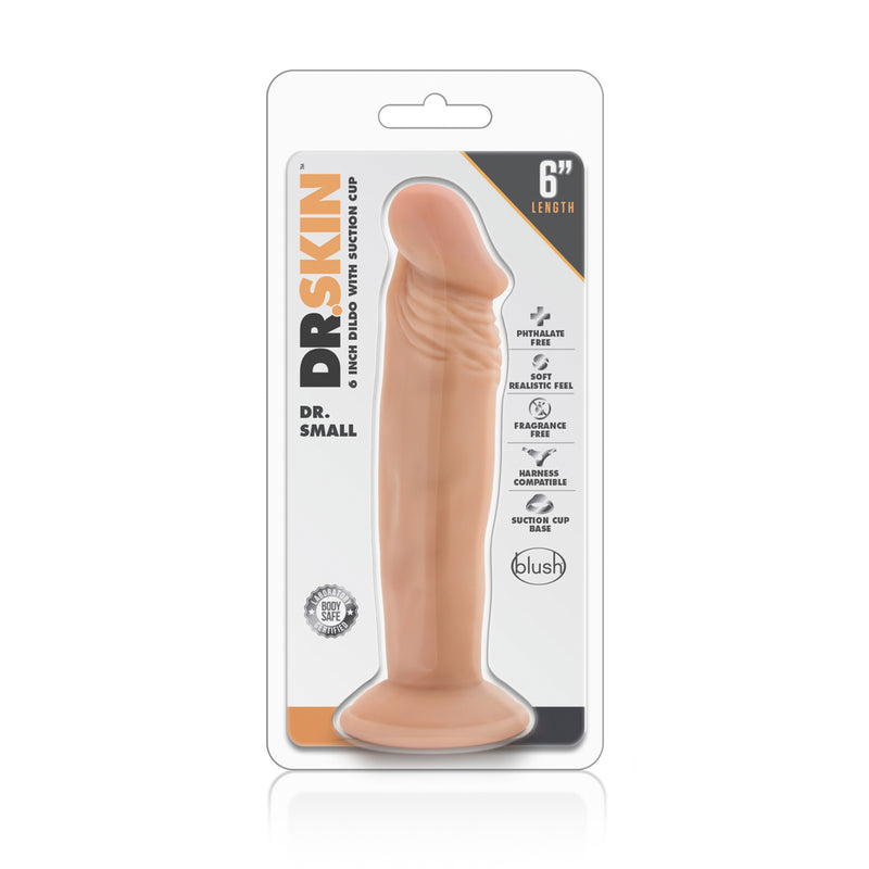 Dr Skin Dr Small  6 Inch Flesh Dildo-3