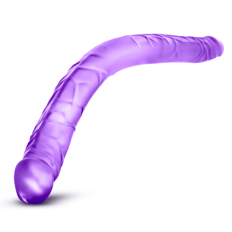 B Yours 16 Inch Purple Double Dildo-1