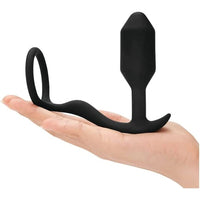 > Sex Toys For Men > Love Rings - BVibe Snug And Tug Anal Plug And Cock Ring