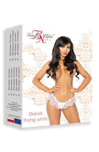 Beauty Night BN6604 Brandi Thong White