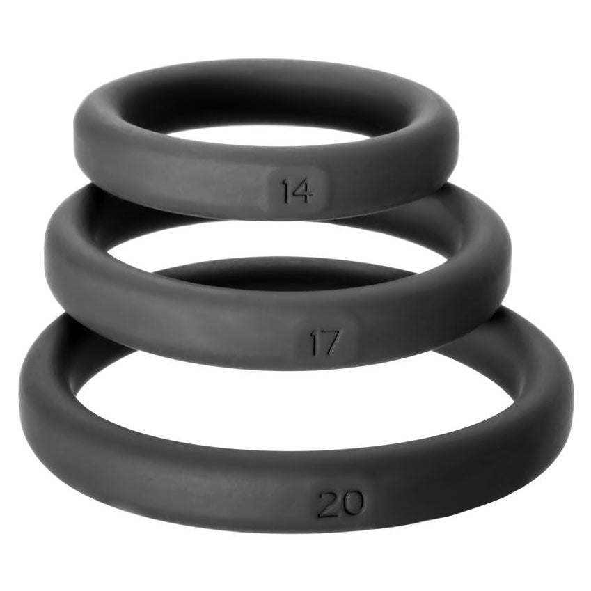 Perfect Fit XactFit Cock Ring Sizes 14 17 20-0