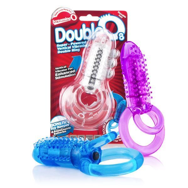 > Sex Toys For Men > Love Ring Vibrators - Screaming O DoubleO 8 Vibrating Cock Ring