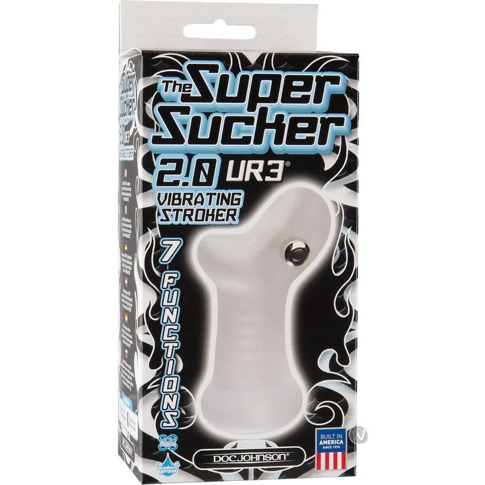 > Sex Toys For Men > Masturbators - The Super Sucker Ribbed Waterproof Stroker Masturbator