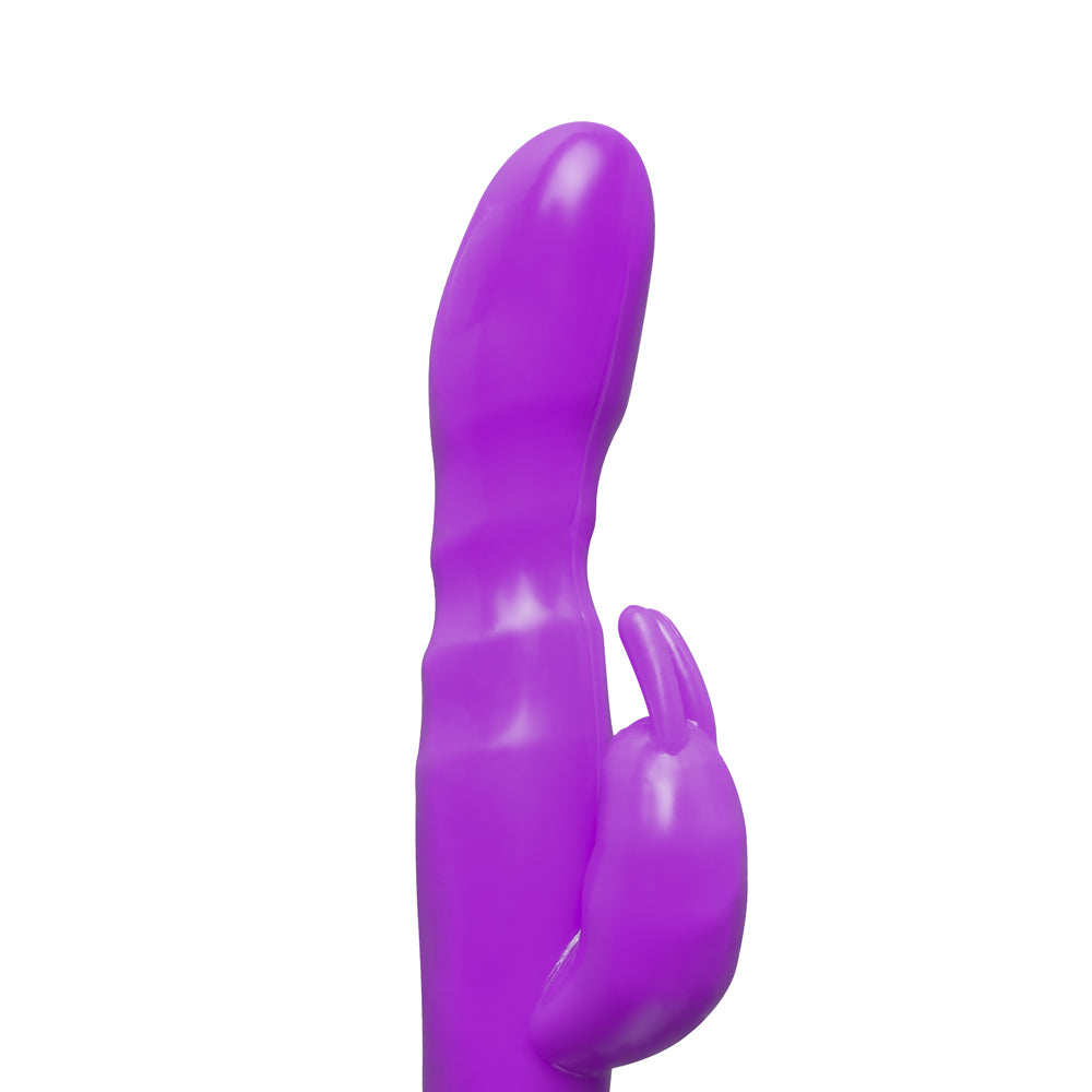 Slim GSpot Twelve Speed Rabbit Vibrator Purple-1