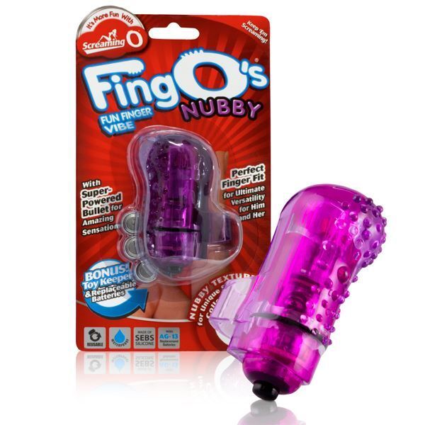 > Sex Toys For Ladies > Finger Vibrators - Screaming O FingO Vibrating Finger Massager