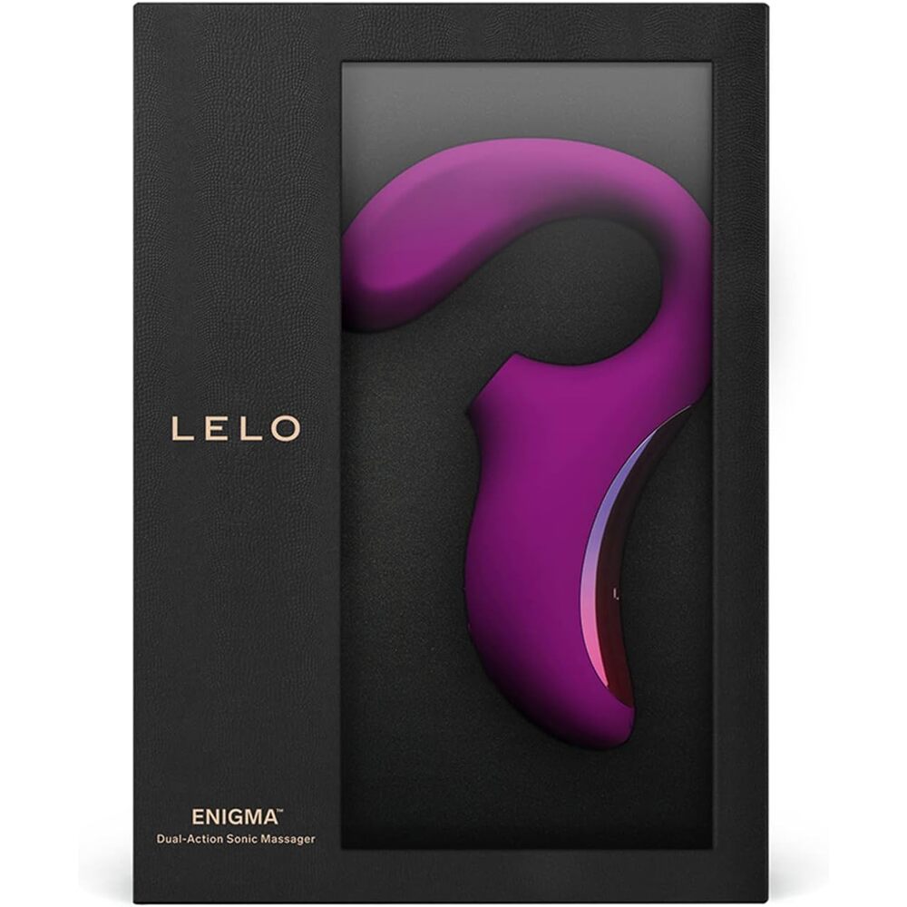 > Sex Toys For Ladies > G-Spot Vibrators - Lelo Enigma Dual Massager Deep Rose