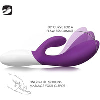 > Sex Toys For Ladies > G-Spot Vibrators - Lelo Ina Wave 2 Luxury Rechargeable Vibe Plum