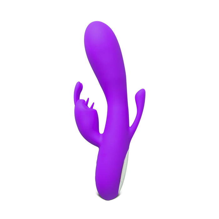 Double Bunny 12 speed Silicone Vibe Purple-0