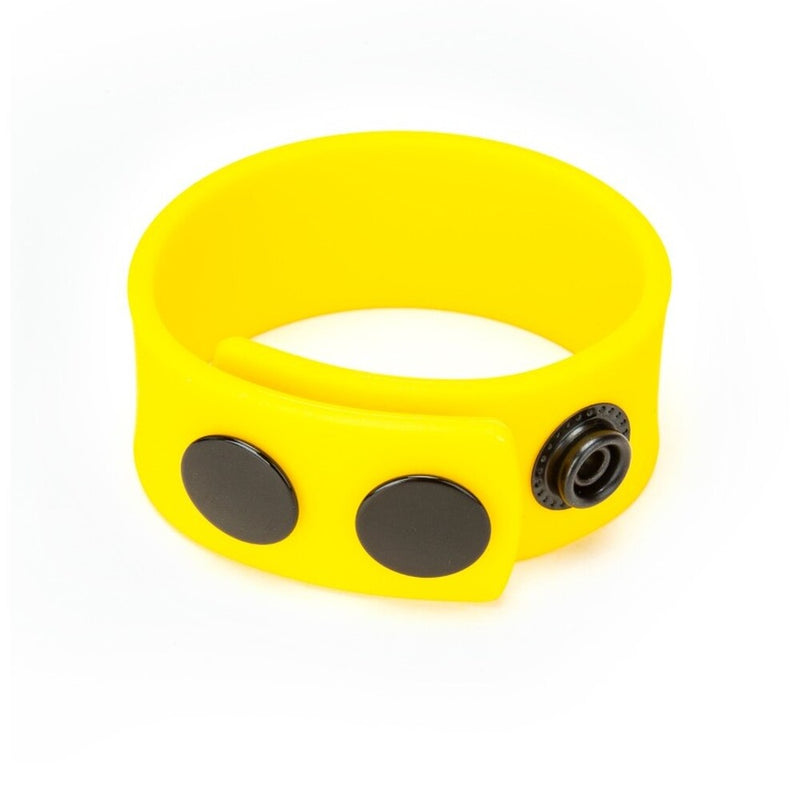 > Sex Toys For Men > Love Rings - Me You Us Cock Strap Yellow Silicone