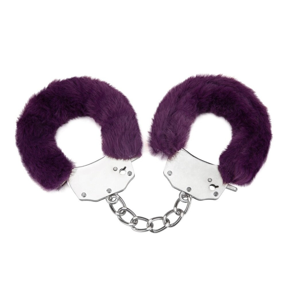 Me You Us Furry Handcuffs Purple-0