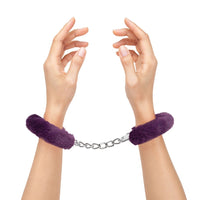 Me You Us Furry Handcuffs Purple-2