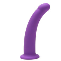 Me You Us 7 Inch Curved Silicone Dildo-0