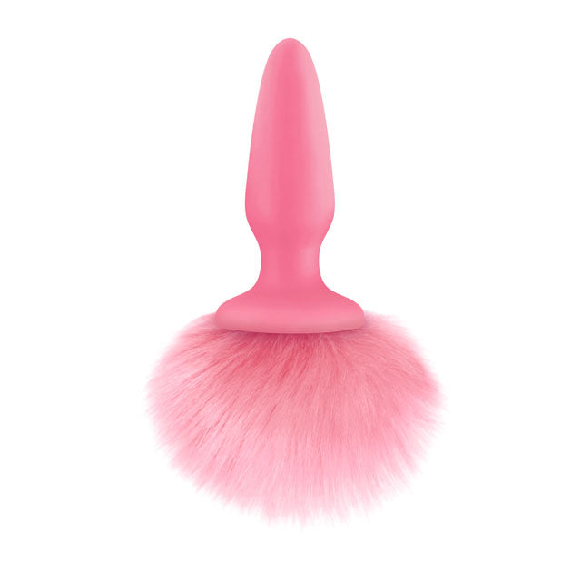 Pink Bunny Tail Butt Plug-0