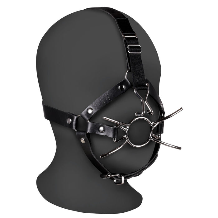 Ouch Xtreme Head Harness With Spider Gag And Nose Hooks-0