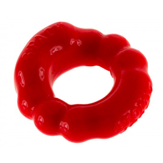 OxBalls Shockingly Superior Red Cock Ring-0