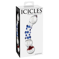 Icicles No. 18 Glass GSpot Dildo-3